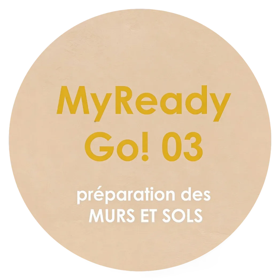 Logo du béton ciré prêt à l'emploi MyReady Go! 01